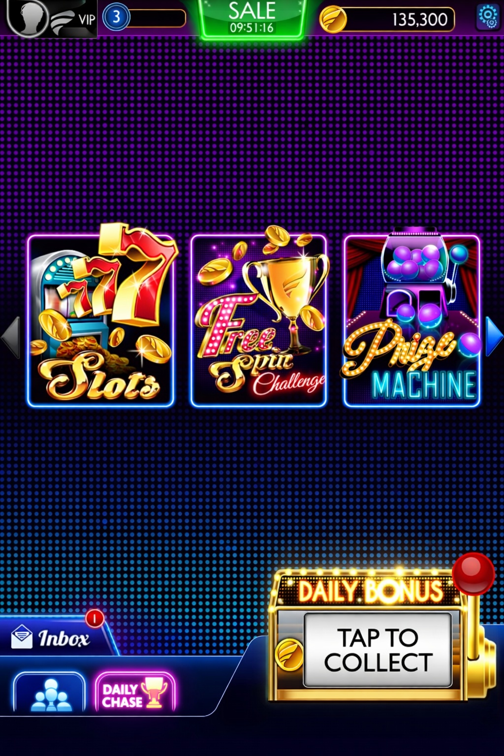 Sparkle Slots Casino game